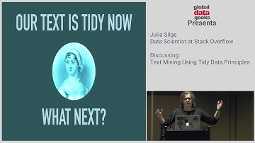 Julia Silge - Text Mining Using Tidy Data Principles