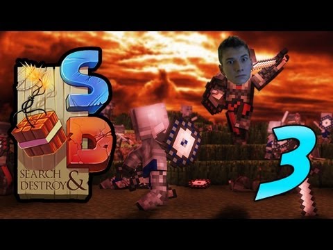 Minecraft: Search & Destroy w/Mitch! Game 3 - Catch A Ride! - Minecraft: Search & Destroy w/Mitch! Game 3 - Catch A Ride!