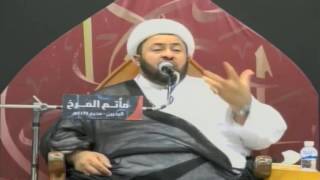 تنبيه هام حول القنوات الشيعية القاذفة للعلماء والفقهاء - الشيخ كاظم درويش