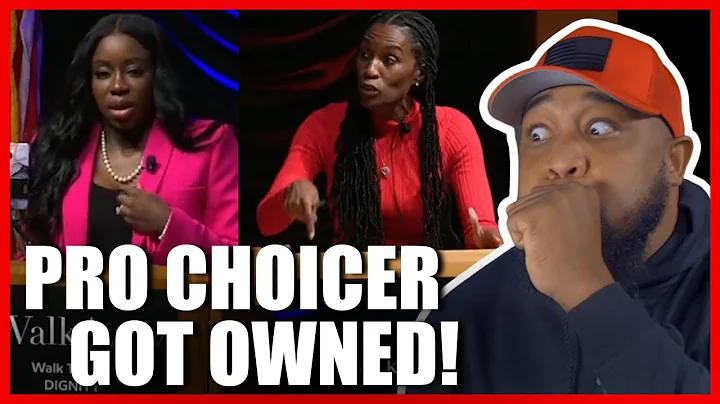 Black Woman ANNIHILATES Woke Pro Choice Activist