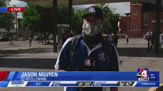 Peaceful protest turn violent at downtown Salt Lake City