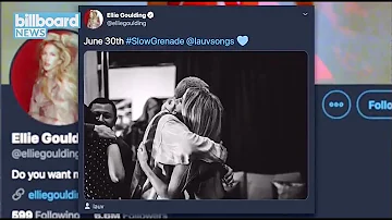 Billboard News- Ellie Goulding Releases "Slow Grenade" with Lauv