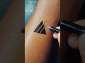 Destiny Warlock Symbol Tattoo #tattoo #temporarytattoo #minimalisttattoo #penart #art #sketch #short