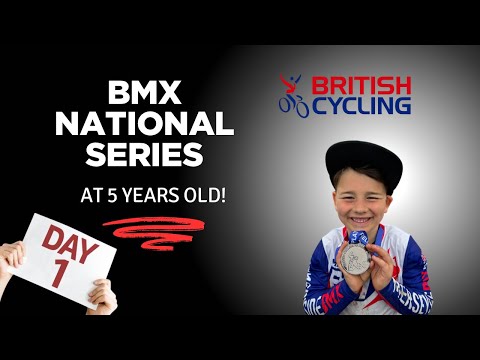 BMX National Series: 5 Year Olds First Time BMX Racing at National Level! #racing #bmxracing #bmx