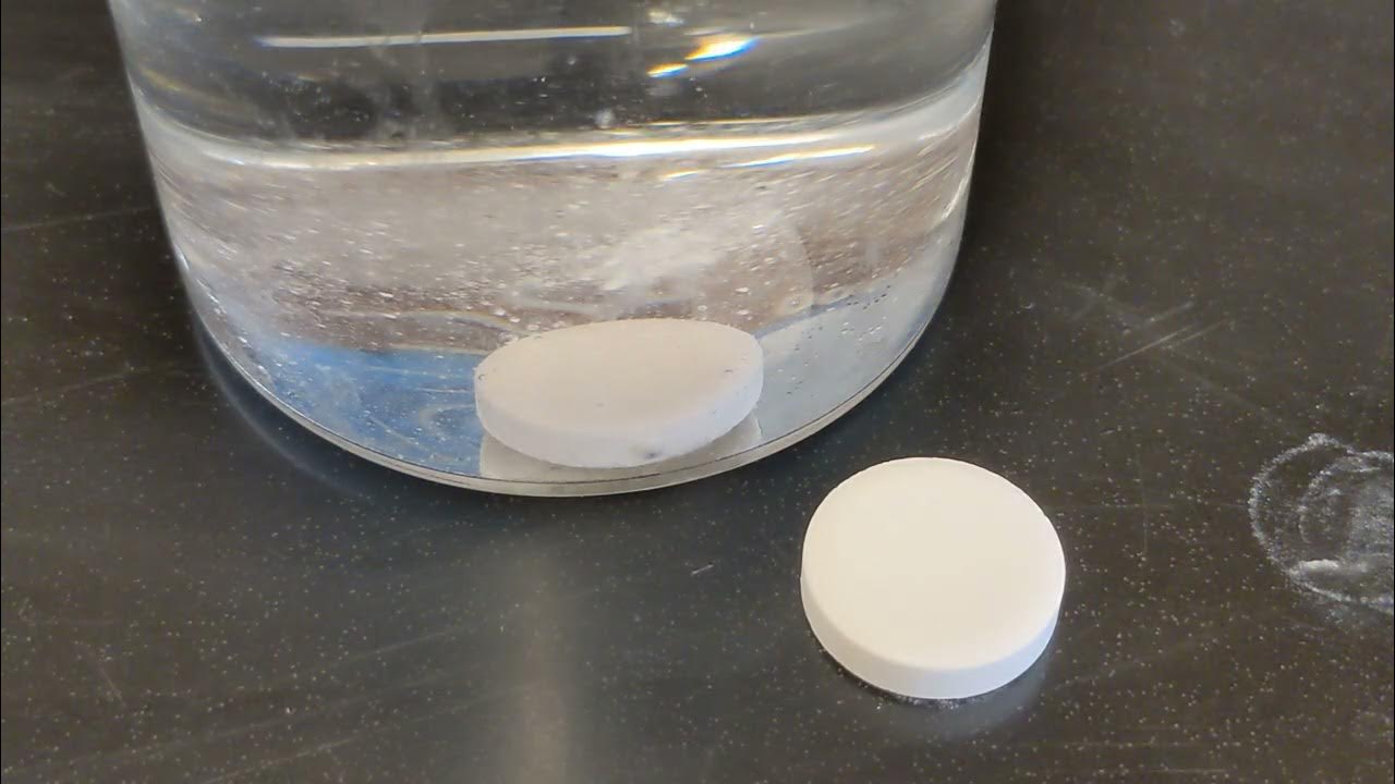 antacid in water YouTube