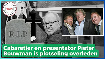 Slecht nieuws! Radio Bergeijk-ster, cabaretier en presentator Pieter Bouwman is plotseling overleden