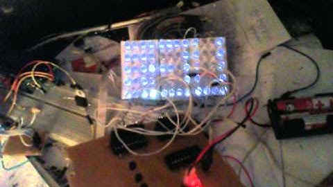 MSP430 and Worklamp LEDScreen - Now Accepting Serial Input