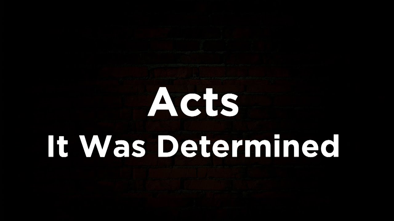 MDWK | The Book of Acts | Pastor Carl Toti | 12-01-2021