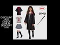 Children's Halloween Movie Cosplay Costume Girls Striped Top + Cape Casual Suit Carnival Halloween B