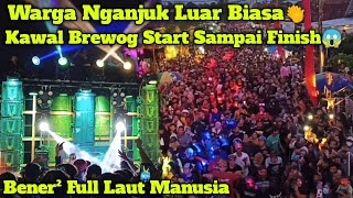 Luar Biasa Warga Nganjuk👏Rela Berjubel Jubel Demi Merasakan Bass TobrutNya Brewog