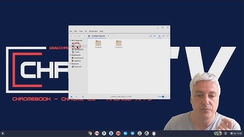 How to install a Linux File manager and share your Chrome OS files with Linux on your Chromebook