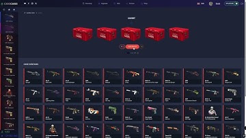 Covert case opening (csgo:cases.com) MASSIVE profit!!