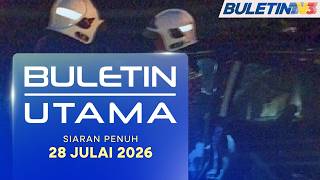 Tiga Maut Di Maran, Kereta Bertembung MPV | Buletin Utama, 28 Julai 2026