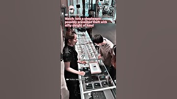 Thumbnail of Watch how a jewelry shopkeeper possibly prevented theft with nifty sleight of hand