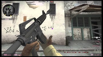 CS:GO M4A4 + M4A1 S Recoil Tutorial