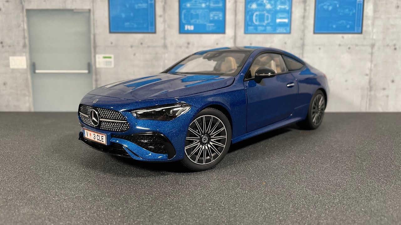 1:18 Mercedes-Benz CLE Coupe by Norev. MB Part Number B6 696 0597