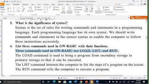 Chapter 4 || Question and Answers in Urdu/Hindi || Computer Whiz book 5