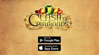 Clash of Diamonds - Match 3 Puzzle Game | Android & iOS Mobile Game screenshot 1