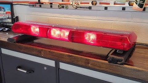 Code 3 PSE XS8000 Intensity Strobe Light Bar