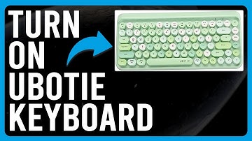 How To Turn On UBOTIE Keyboard (How To Enable UBOTIE Keyboard)