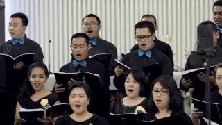 Video thumbnail of "Domenico Bartolucci - O filii et filiæ - Cappella Victoria Jakarta & Cappella Gregoriana Jakarta"