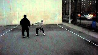 Handball At Bruckner Blvd - David Loses To Some Kid