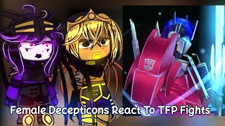 Female Decepticons React To TFP Fights | Original | 🇧🇷🇺🇲🇪🇦🇷🇺 | Nirimi_Kun