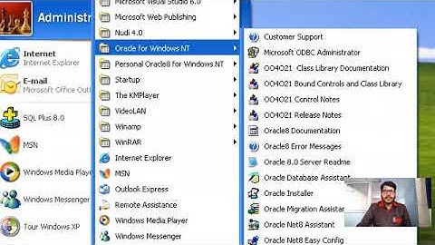 Logon Procedure to Oracle 8i