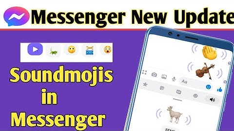 SoundMojis | How to ENABLE MESSENGER NEW FEATURE in 2021