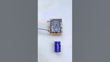 Simple led flasher circuit 😃- DIY Electronics #shorts #digitalsmartidea