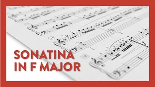 How to Play Sonatina in F Major by Beethoven | Piano Lesson