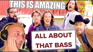 HOME FREE - ALL ABOUT THAT BASS  |  classical musician reacts & analyses  |  this is fun!