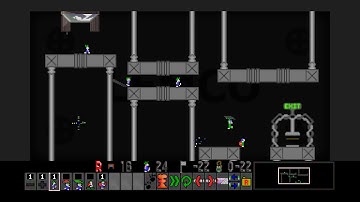 Lemmings Plus Omega II [Coarse 04]: Call Of A Desperate Lemming