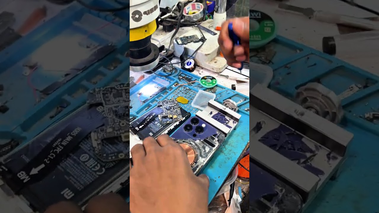 IPhone 14 Pro Max Back Glass Broken Orginal Bask Shell Replacement 🛠️⚒️⚔️⚙️✅