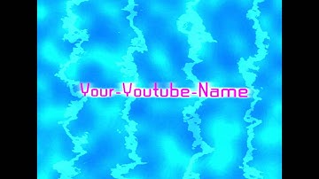 Water Ripples - Youtube Intro Using Sony Vegas Pro 9 - Basic