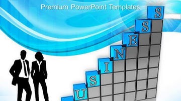 business bar graph success powerpoint templates and powerpoint themes 0712