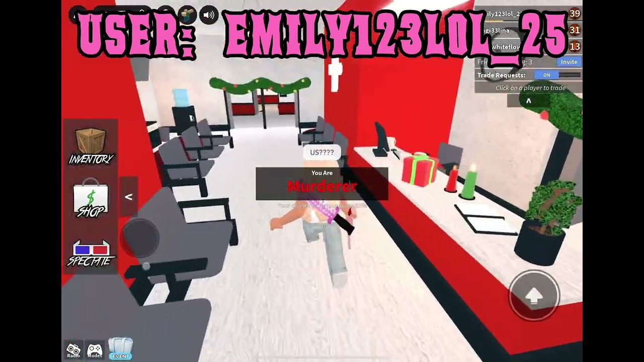 hey guys! so today we’re playing mm2 with my cousin and friend!