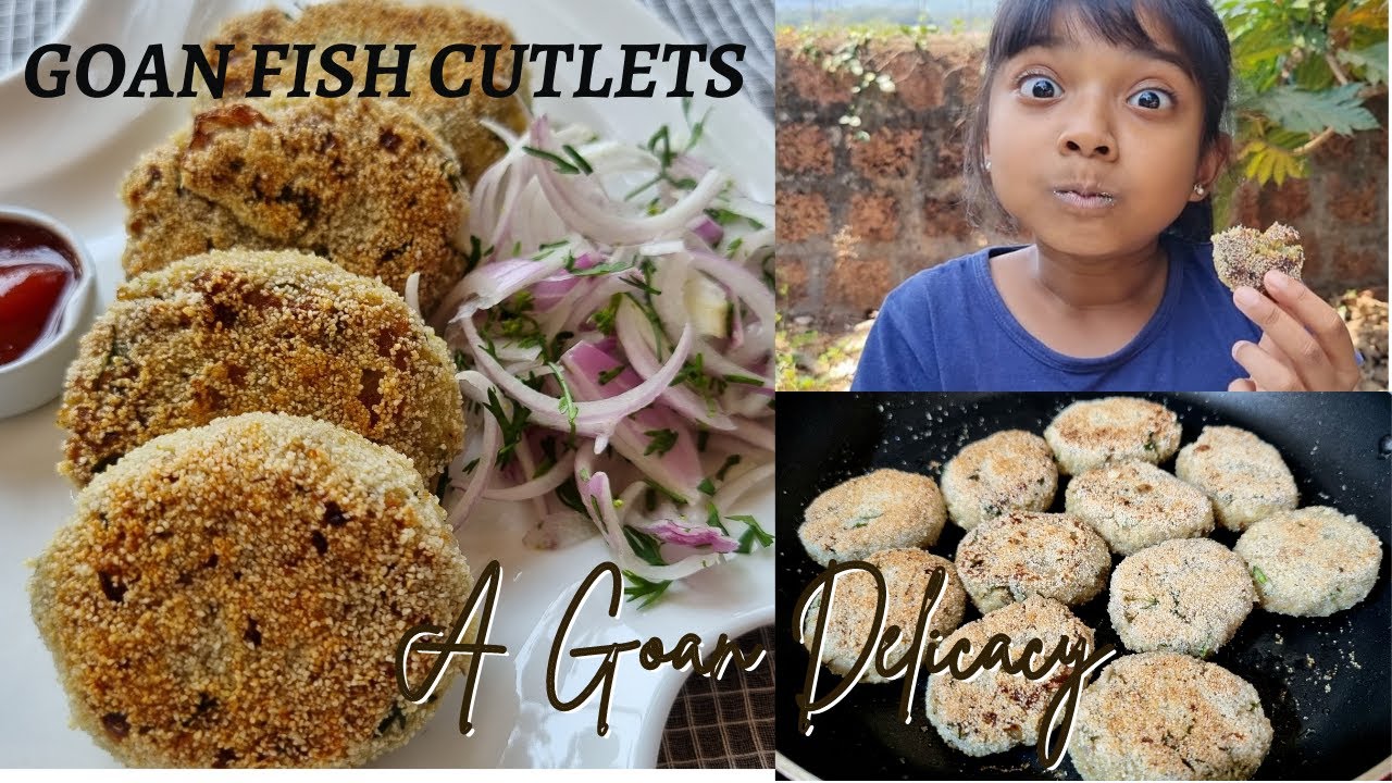 Goan Fish Cutlets Mackerel Fish Cutlets Recipe Goa Goan Fish