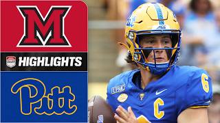 Mason Heintschel 7 TDs 🔥 Miami (OH) RedHawks vs. Pittsburgh Panthers | ESPN College Football