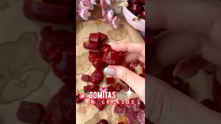 Gomitas saludables de cerezas 🍒 #recetas #recetasfaciles