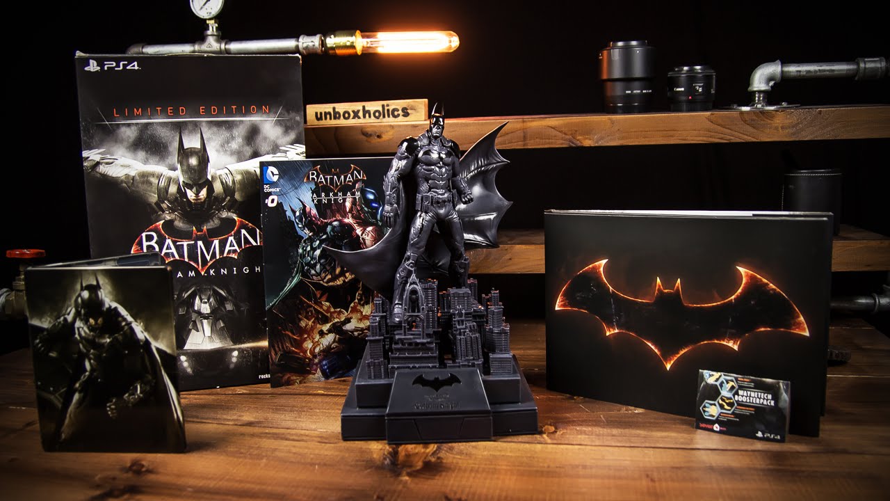 Batman: Arkham Knight Limited Edition Unboxing | Unboxholics - YouTube
