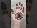 beautiful mehndi design step by step ✨🌿 #mehnditutorial #ytshortsindia #hennadesign #viralvideo #fpy