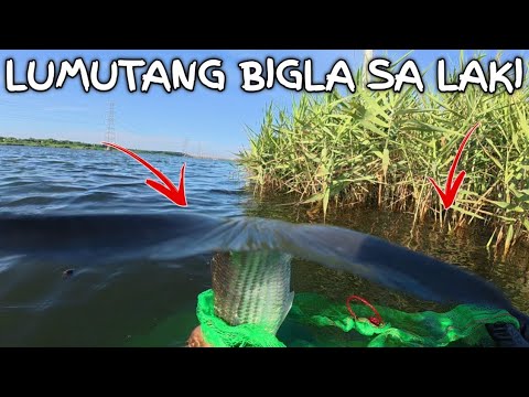 Lumutang Bigla Ang Mahabang Buntot😱 Dinakma Ko Kagulat Marami Palang Kasama