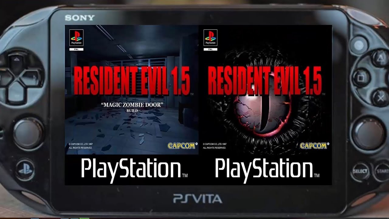 Resident Evil 1 5 En Ps Vita Download Youtube