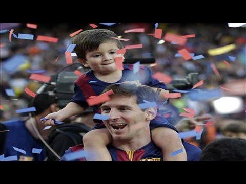 Video: Thiago, De Zoon Van Lionel Messi, Wordt Een Jaar Oud (FOTO)