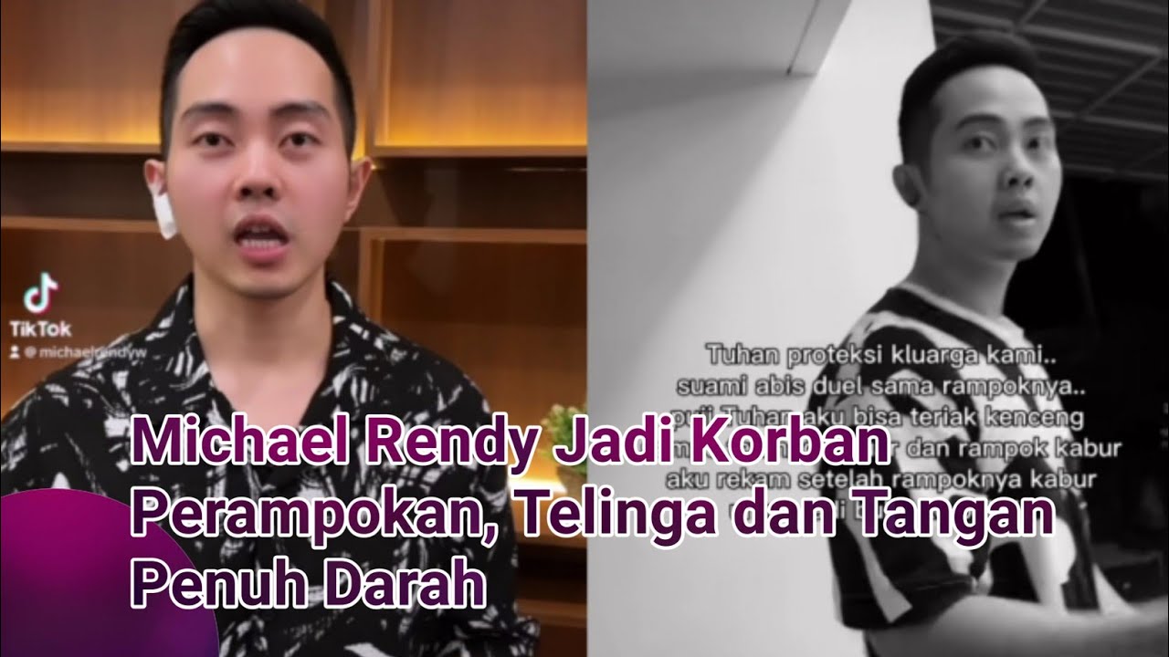 Selebgram Michael Rendy Jadi Korban Perampokan di Rumahnya - YouTube