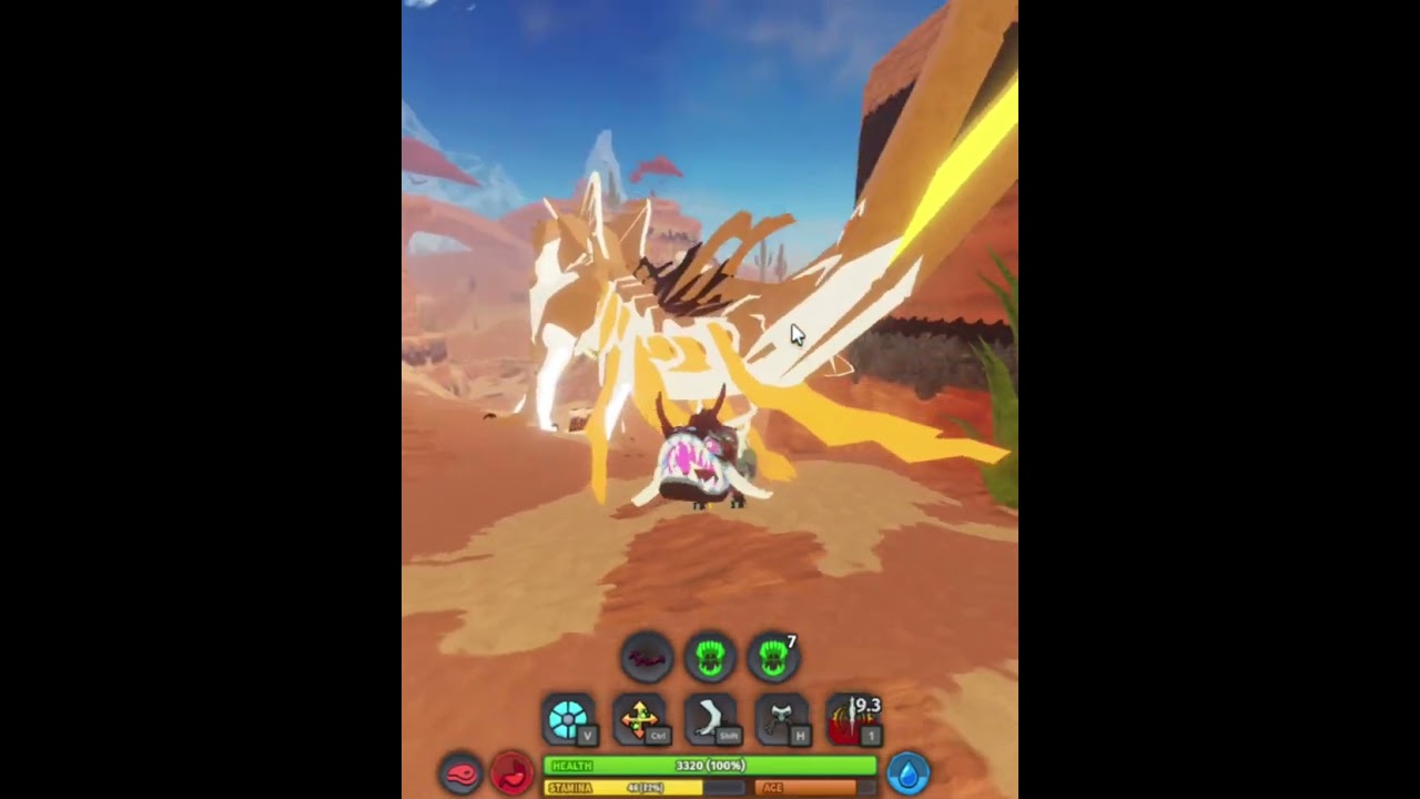 800 damage to a korathos | Creatures of Sonaria Roblox