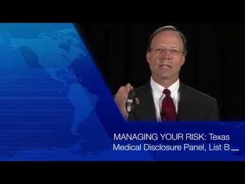 Texas Medical Disclosure Panel: List B