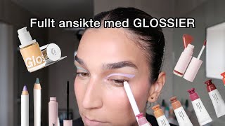 Testar Glossiers nya Stretch foundation + massor av annat!