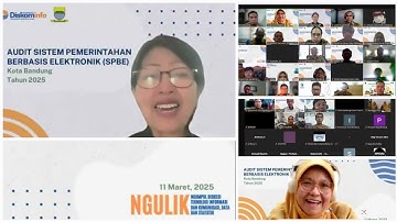 NGULIK! Perencanaan Audit SPBE narasumber Ibu Andrari BRIN